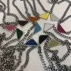Colar de cora￧￣o Colewelry letra de colares pendentes de j￳ias de prata esterlina por atacado