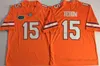 NCAA Florida Gators College Football Jerseys 15 Tim Tebow 22 E.Smith 6 Jeff Driskel 11 Kyle Trask 84 Kyle Pitts 81 Aaron Hernandez High Qual Qual