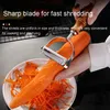 Vegetable Fruit Peeler Multifunctional 360 Degree Rotary Kitchen Tool Potato Carrot Cutter Slicer Grater Melon Fruit Gadgets YF0101