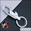 Öppnare tomma värmeöverföring Metal Key Chain Ornaments-Bottle Opener Keychain med ring Europeiska och amerikanska ornament släpper yydhome dhfiz