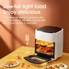 Friggitrici elettriche multifunzione senza olio Friggitrice ad aria calda Friggitrice ad aria senza olio 15L Patatine fritte 1400W Tostapane Airfryer Accessori T220819