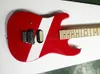 Left Hand Red Electric Guitar with Floyd Rose Maple Fretboard
