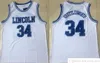 Zszyte NCAA Connecticut Huskies koszulki do koszykówki College Ray 34 Allen Jesus Shuttlesworth Lincoln High School UConn Huskies Kemba 15