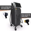 Cabelo a laser Diodo Remover 2 alça pode funcionar ao mesmo tempo 3 comprimento de onda 600W 755nm 808nm 1064nm Cold Hair Remove Machine Rejuvenescimento