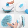 إزالة الكلاب Cat Flea Com Products Pet Cats Comb for Dogs Grooming Tool Tomatic Hair Brush Trimmer FMT2118