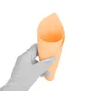 Tatouage en silicone pratiquer la peau de 1 mm d'épaisseur débutant caractéristique d'orange mat