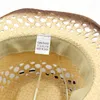 Western Hollow Simple Cowboy Straw Hat Women Men Handmade Fedora Sombrero Hombre Beach Cowgirl Jazz Sun Hat