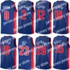 24 druk ekranu Men Młodzież koszykówki Jaden Ivey Jersey 23 City zarobił Cade Cunningham 2 Killian Hayes 7 Saddiq Bey 41 Cory Joseph 18 Hamidou