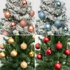 24pcs عيد الميلاد شجرة ديكور الكرة 3 سم الحلي الشنق