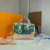 デザイナーバッグ ショルダーバッグ ハンドバッグ トート フラップ ホログラフィック PVC 透明ハンドバッグ 財布トート レーザーショッピング複合バッグ