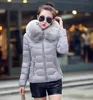 Women's Down Women's & Parkas Womens Winter Jackets And Coats 2022 Women's Thick Warm Faux Fur Collar Hooded Anorak Ladies Jacket