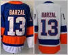 Men Hockey 13 Mathew Barzal Jersey 27 Anders Lee Blank Vintage 22 Mike Bossy 5 Denis Potvin 31 Billy Smith 91 John Tavares Retro Stadium