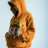 Kadın Hoodies Sweatshirts Retro Seal Chao Dalian Şapkası Kadınlar Amerikan Sokak Hip Hop Giyim