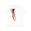 Designer Grand Big réfléchissant V Friends Hommes Femmes T-shirts Casual Smoke Angel Loose Lovers Luxe de haute qualité à manches courtes Vlone Tee 22