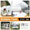 5m açık kamp şişme kabarcık çadır büyük ev ev arka bahçe kabin lodge hava kabarcığı- şeffaf çadır201q