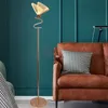 Golvlampor färg glaslampa kreativ personlighet modern vertikalt vardagsrum sovrum barn fjäril bordslampa
