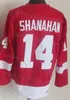 Men Hockey Vintage Retro 10 Alex Delvecchio Jersey 13 Pavel Datsyuk 14 Brendan Shanahan 9 Gordie Howe 19 Steve Yzerman sydd hemröd