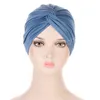Muslimische Turban-Hüte Undercap Abaya Headwrap für Frau Islamischer Jersey Instant Head Lady Crinkle Arabic Beanie Caps