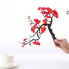 Ghirlande di fiori decorativi Fiori di prugna finti Inverno Decorazione domestica artificiale Mazzi di fiori da parete Zen Bonsai PrugneDecorativo