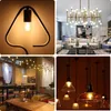 Lampadine LED 4W Lampadina a globo dimmerabile Mini vetro ambrato Edison E27 2700K Filamento vintage per lampadario String LightingLED