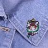 Ghibi Elemental Charms stiftar ingen ansikte kalkifer Totoro Dragon Haku Princess Mononoke Badge Brooch4277505