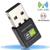 USB WiFi Adapter USB Ethernet WiFi Dongle 600Mbps 5Ghz Lan USB محول Wi-Fi PC Antena Wi Fi Receiver AC Wireless Network Card252w