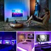 Streifen LED-Streifenlichter RGB-Bluetooth-Anwendungsmodus für Party-Computer-Schlafzimmer-Dekoration Luces leuchtende Fita-Lampe DiodenformLED-StreifenL