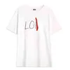 Tシャツの潮brand v 22ローンラウンドネックショートスリーブTシャツクラシックビッグVスウェットシャツ夏コットンルーズ特大トップトップメンズアンドウィメンズ2