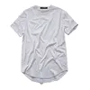 2023 Мужские футболки мужская футболка мода Расширенная уличная кирбита мужская одежда изогнутая длинная линия