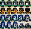 Masculino Hockey 53 Bo Horvat Jersey 6 Brock Boeser 40 Elias Pettersson 43 Quinn Hughes 35 Thatcher Demko 22 Daniel Sedin 33 Henrik 10 Pavel B