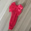 Été bébé chaussettes dentelle grand arc tout-petits filles genou haute longue chaussette doux évider filet de pêche maille enfants fille princesse chaussette