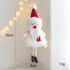 2022 Cross-Border New Christmas Plux Doll Clots Art Old Man Snowman Elk Small Pendant Christmas Tree Decoration