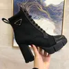 Stivali firmati con stivaletti stivali femminili in pelle nera stivali autunnali e invernali con tacco alto scarpe da festa di nozze di alta qualità zappe Tasman Australia Stivale Pradesh