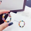 Pendientes de colores para los pendientes de moda de la mujer Dangles Accesorios de suministro de joyas de lat￳n de alta calidad