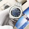Luksusowe wysokiej jakości automatyczny zegarek mechaniczny 40 mm Rose Srebrny Brown Blue 904L Stal nierdzewna wodna odporna na Luminous zegarek Montre de Luxe
