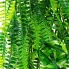 80 cm Persian Fern feuilles vigne décoration suspendue suspendue plante artificielle en plastique feuille d'herbe de mariage de mariage de fête de fêtard balcon décoration