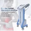 Shockwave Massagetherapie Gezondheidsgadgets 2 handgrepen ED-behandelingsapparatuur Pijnbestrijding Huidverstrakking Massage van het hele lichaam Erectiestoornissen Machine