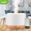 Ezsozoc加湿器Saengq Electric Aroma Diffuser Air Himidifier 300ML 500ML 1000ml Ultra Cool Mist Maker Fogger LED ESSENTIA253C9013095