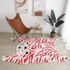 Teppiche Nordic Cartoon Nachahmung Tiger Muster Teppich Kinderzimmer Schlafzimmer Wohnzimmer Nacht Tee Tisch Dekorative Boden MatCarpets