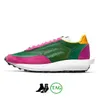 Tasarımcı Yeni Naylon Ldwaffle Erkekler İçin Koşu Ayakkabıları Kadınlar Yeşil Gusto Çam Yeşil Beyaz Gri Siyah Yarışçı LDV Waffle Spor Spor ayakkabıları