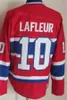 男性ホッケーヴィンテージレトロ31キャリープライスジャージ67 Max Pacioretty 76 Pk Subban 10 Guy Lafleur 11 Brendan Gallagher 27 Alex Kovalev Red White