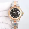 268621 orologio da donna TOP di design ETA2836 movimento orologi da donna 37mm 5ATM super impermeabile 904L acciaio pregiato specchio zaffiro Yachts orologi subacquei