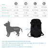 Housses de siège de voiture pour chien Pet Carrier Backpack Mesh Carriers Bag Outdoor Travel Respirant Portable For Dogs CatsDog