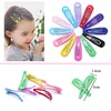 Pinces à cheveux Barrettes 20pcs Snap For Clip Pins Hairpins Color Metal Girls Summer Cartoon AccessoriesHair