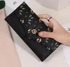 Brieftaschen Designerinnen Frauen drucken lange PU Leder Clutch Bags Card Fashion HaSp Lady Telefonmünze Geldbörse Multi -Funcito -Handtaschen Dokumente Passhalter 5