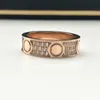 Designersmycken Lyxbil män kvinnor ring Rose Gold Diamond Band ringar Modeaccessoarer Alla hjärtans dag Presenter 88