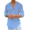Camisas casuais masculinas de verão masculino, camiseta vintage camiseta de roupa de top