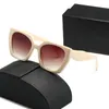 occhiali da sole da donna classici Summer Fashion Irregular 384 Style occhiali da vista in metallo e Plank Frame Lenti di protezione UV di alta qualità
