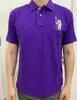 Hurtownia 2120 Summer Nowe koszulki polo europejskie i amerykańskie krótkie rękawy męskie swobodny kolor bawełniany bawełniany haftowane mody T-shirty s-2xl