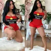 Designer Women Print Tracksuits Summer Outfits Two Pieces Short Set Slim Sexy Suspenders Tops and Shorts Jogging Suits